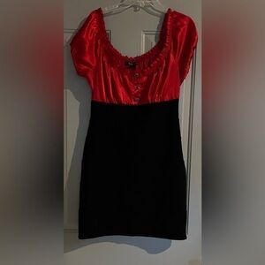 City Triangles red and black dress size 13